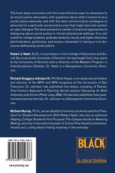 Produktbild: Teaching College Students Communication Strategies for Effective Social Justice Advocacy