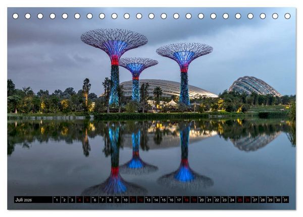 Produktbild: Asiens Hauptst&auml;dte (Tischkalender 2026 DIN A5 quer), CALVENDO Monatskalender