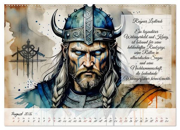 Produktbild: Legend&auml;re Ikonen der Geschichte (Wandkalender 2026 DIN A2 quer), CALVENDO Monatskalender