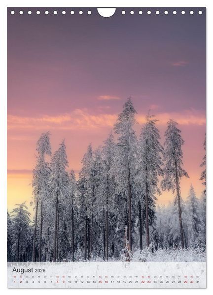 Produktbild: Winter Spaziergang (Wandkalender 2026 DIN A4 hoch), CALVENDO Monatskalender