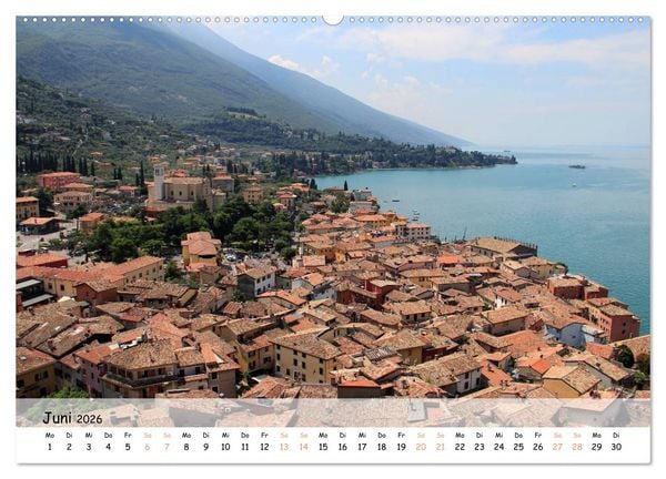 Produktbild: N&ouml;rdlicher Gardasee - Die Regionen um Limone und Malcesine (Wandkalender 2026 DIN A2 quer), CALVENDO Monatskalender