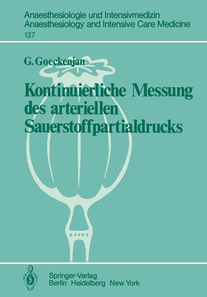 Produktbild: Kontinuierliche Messung des arteriellen Sauerstoffpartialdrucks