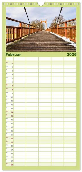 Produktbild: Familienplaner 2026 - Anklam und Umgebung mit 5 Spalten (Wandkalender, 21 x 45 cm) CALVENDO