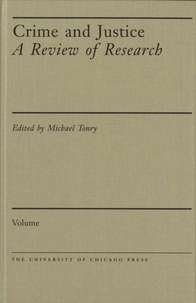 Produktbild: Crime & Justice Volume 31