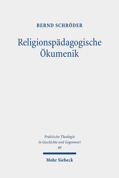 Produktbild: Religionsp&auml;dagogische &Ouml;kumenik