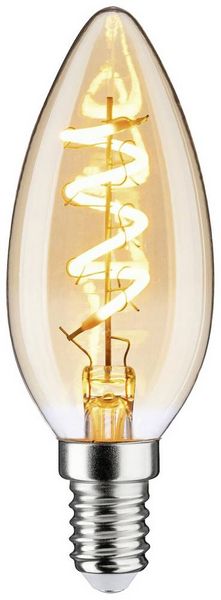 Produktbild: Paulmann 28951 LED E14 Kerzenform 4W Gold (&Oslash; x H) 35mm x 98mm 1St.