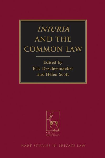 Produktbild: Iniuria and the Common Law