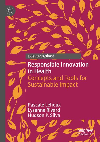 Produktbild: Responsible Innovation in Health