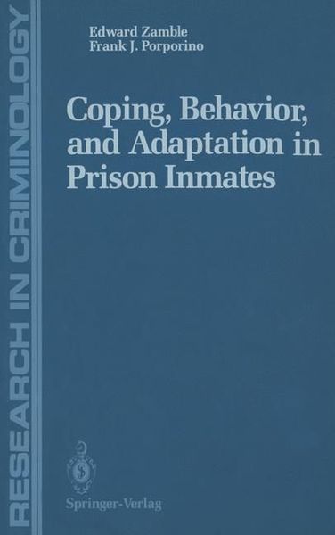Produktbild: Zamble, E: Coping, Behavior, and Adaptation in Prison Inmate