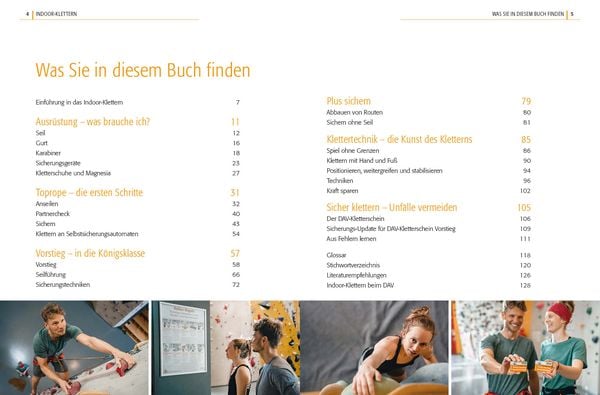 Produktbild: Indoor-Klettern – Das offizielle Lehrbuch zum DAV-Kletterschein