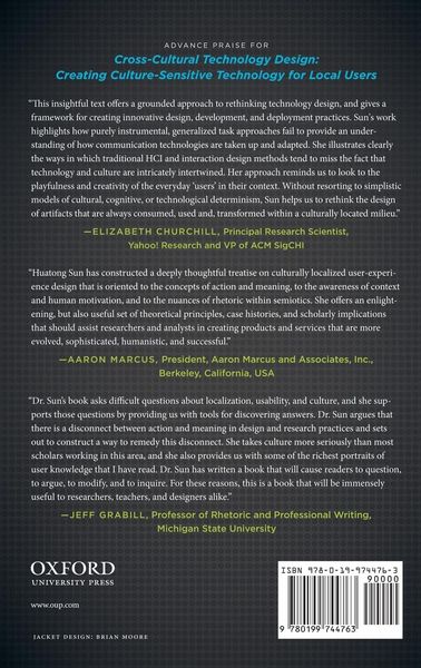 Produktbild: Cross-Cultural Technology Design