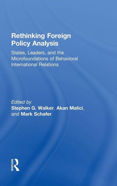 Produktbild: Rethinking Foreign Policy Analysis
