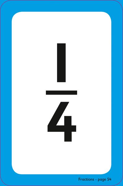 Produktbild: Collins Easy Learning Ks1 - Fractions Flashcards