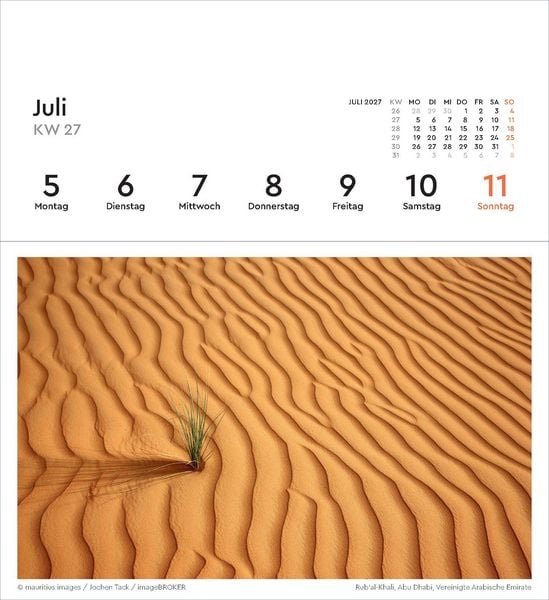 Produktbild: Strukturen - KUNTH Postkartenkalender 2027