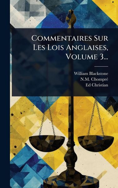Produktbild: Commentaires Sur Les Lois Anglaises, Volume 3...