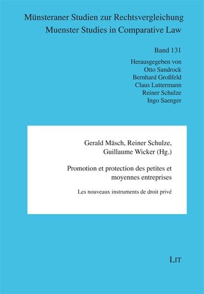 Produktbild: Promotion et protection des petites et moyennes entreprises
