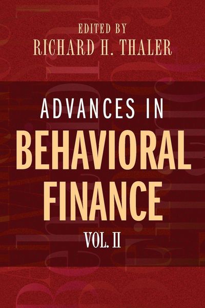 Produktbild: Advances in Behavioral Finance, Volume II