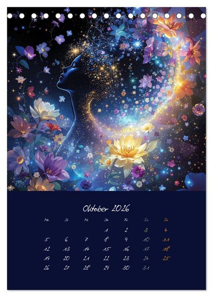 Produktbild: Ikebana des Lichts (Tischkalender 2026 DIN A5 hoch), CALVENDO Monatskalender