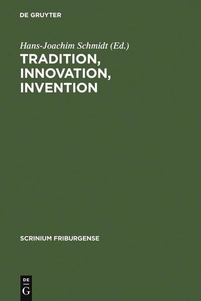Produktbild: Tradition, Innovation, Invention