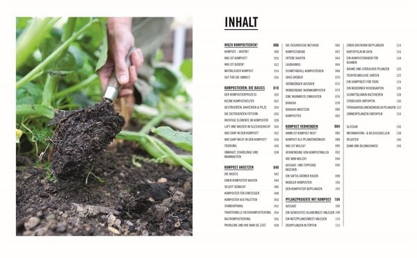 Grünes Gartenwissen. Alles über Kompost