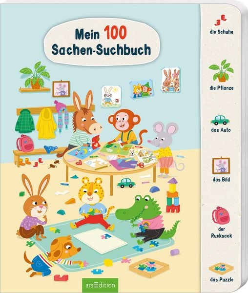 Mein 100 Sachen-Suchbuch, Gebundene Ausgabe von , arsedition, 9783845866765