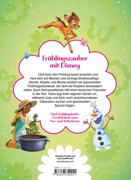 Produktbild: Disney Fr&uuml;hlingsgeschichten - Erstlesebuch ab 7 Jahren zum Lesenlernen