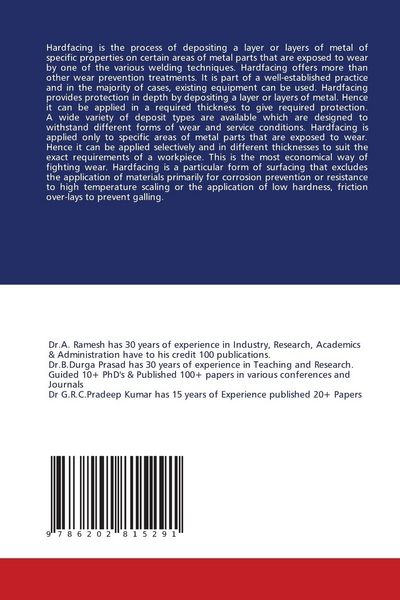 Produktbild: Characterisation Of Hardfaced Aisi 1020 Steel