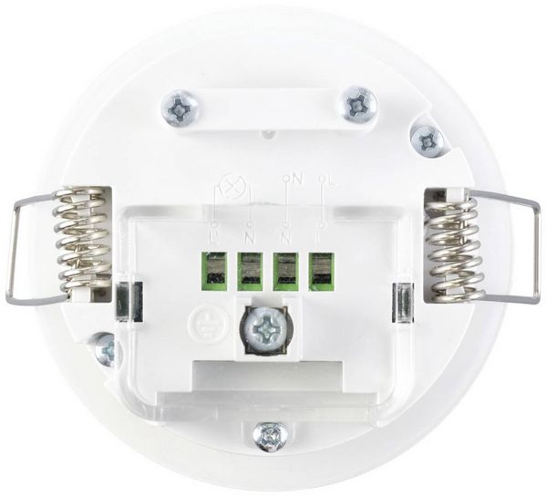 Produktbild: Sygonix SY-5251906 Decke, Einbau Decken-Bewegungsmelder 360&deg; Relais Wei&szlig; IP65