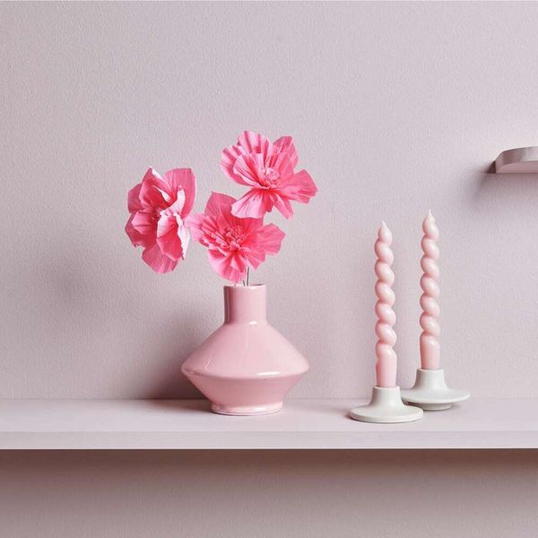 Produktbild: Krepppapier Bl&uuml;ten, Neon Pink, S,