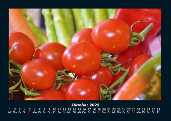 Produktbild: Gem&uuml;sekalender 2025 Fotokalender DIN A4