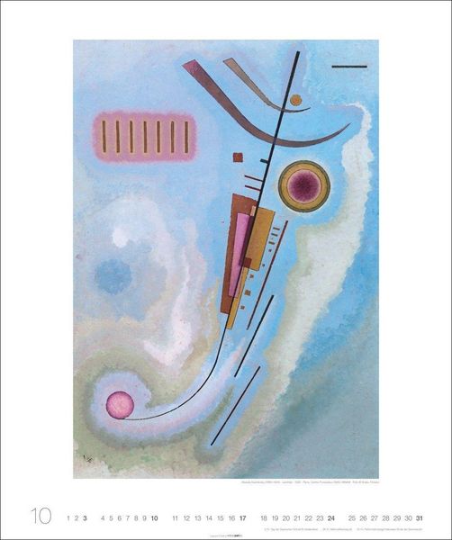 Produktbild: Wassily Kandinsky Edition Kalender 2027
