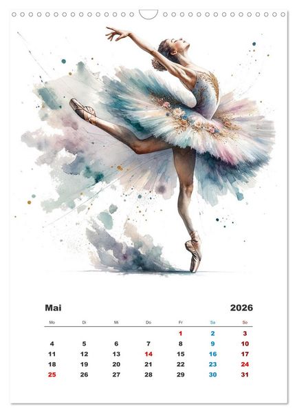 Produktbild: Tanz aus der Stille (Wandkalender 2026 DIN A3 hoch), CALVENDO Monatskalender