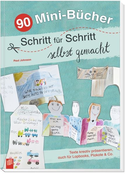 Produktbild: 90 Mini-B&uuml;cher Schritt f&uuml;r Schritt selbst gemacht