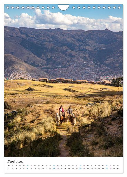 Produktbild: Peru in S&uuml;damerika (Wandkalender 2026 DIN A4 hoch), CALVENDO Monatskalender