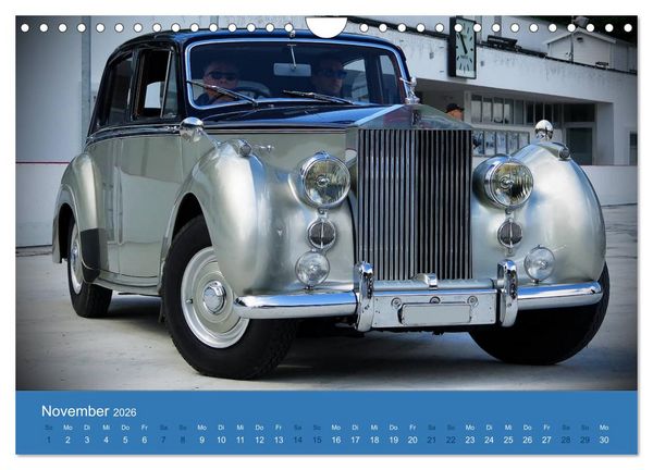 Produktbild: Rolls Royce Revival (Wandkalender 2026 DIN A4 quer), CALVENDO Monatskalender