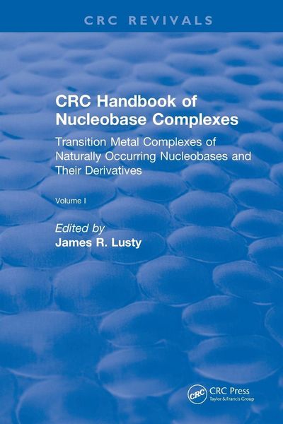 Produktbild: CRC Handbook of Nucleobase Complexes
