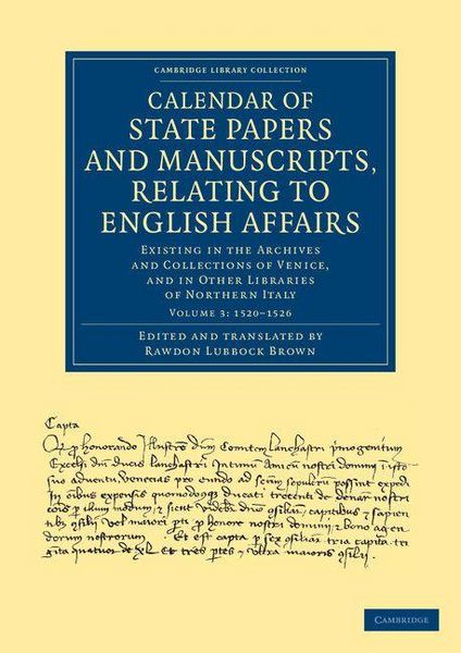 Produktbild: Calendar of State Papers and Manuscripts, Relating to English Affairs