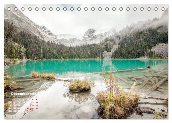 Produktbild: Vancouver & British Columbia (Tischkalender 2026 DIN A5 quer), CALVENDO Monatskalender