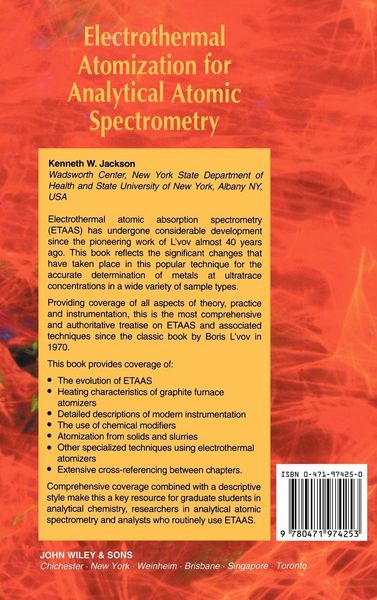 Produktbild: Electrothermal Atomization for Analytical Atomic Spectrometry