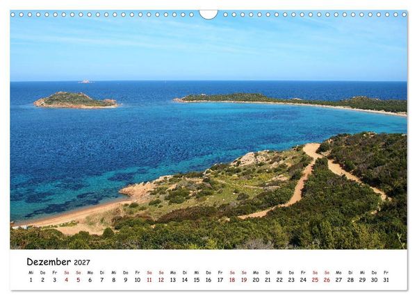 Produktbild: Sardinien - Ein St&uuml;ck Karibik im Mittelmeer (Wandkalender 2027 DIN A3 quer), CALVENDO Monatskalender