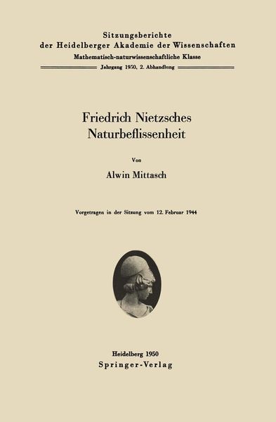 Produktbild: Friedrich Nietzsches Naturbeflissenheit