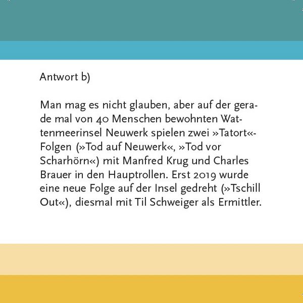 Produktbild: Das K&uuml;sten-Quiz