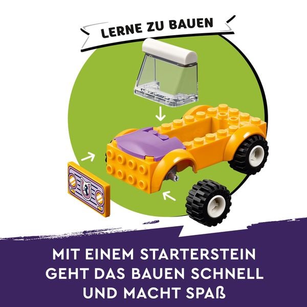LEGO Friends 42634 Pferde- und Pony-Anhänger, Perde-Spielzeug mit Figuren