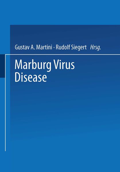 Produktbild: Marburg Virus Disease