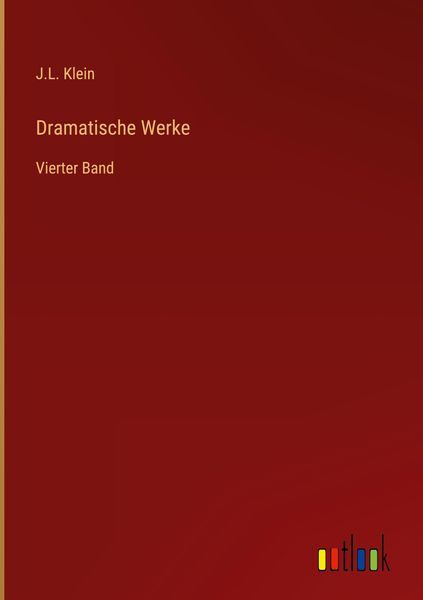 Produktbild: Dramatische Werke