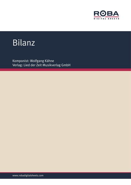 Produktbild: Bilanz