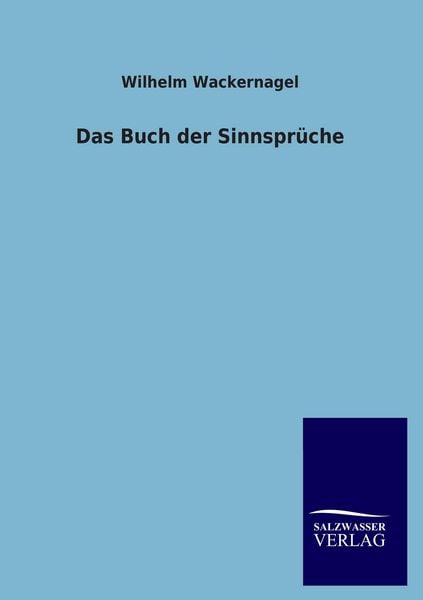 Produktbild: Das Buch der Sinnspr&uuml;che