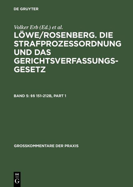 Produktbild: &sect;&sect; 151-212b