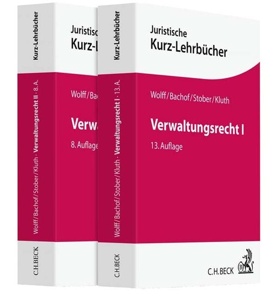 Verwaltungsrecht Gesamtwerk, Paperback von Hans J. Wolff , Otto Bachof , Rolf Stober , Winfried Kluth, C.H. Beck, 9783406559365