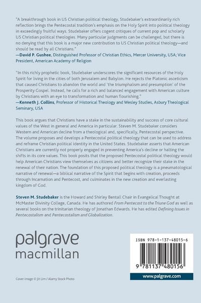 Produktbild: A Pentecostal Political Theology for American Renewal